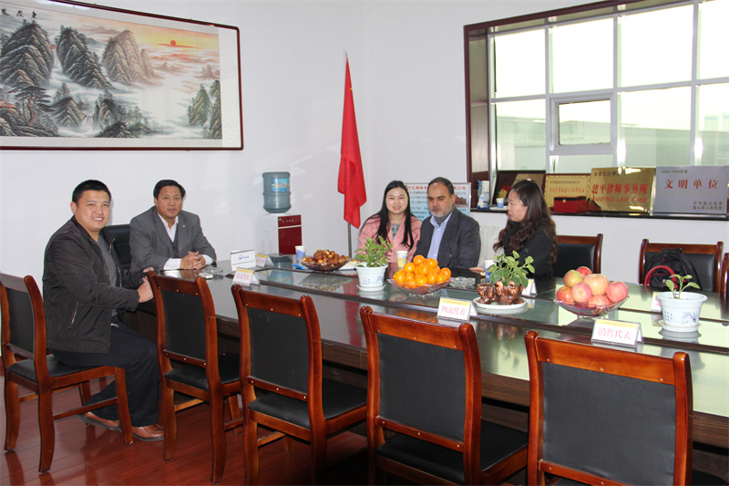 外籍客户观赏考查